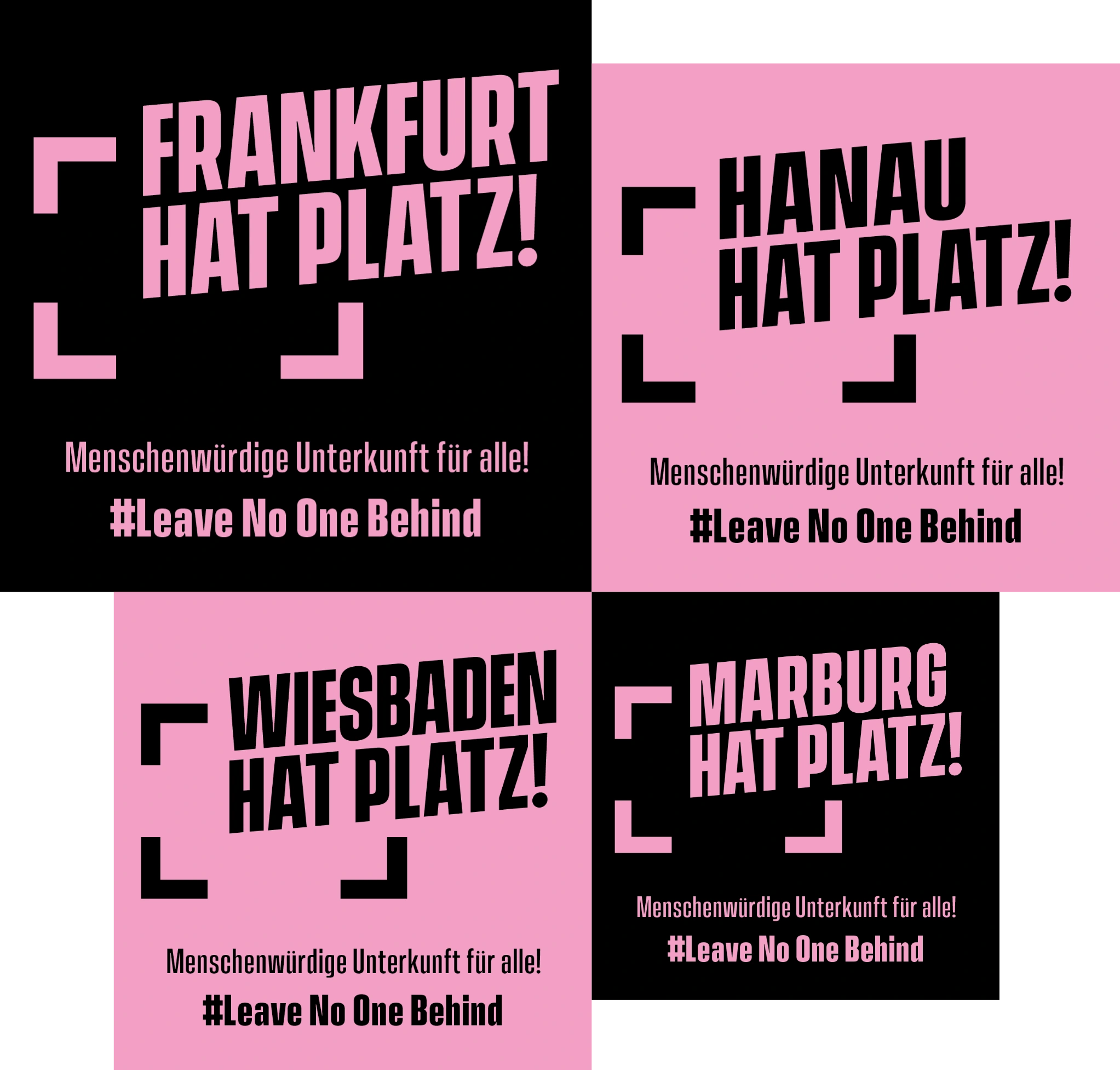 Frankfurt hat Platz!: Kampagne: Composing
