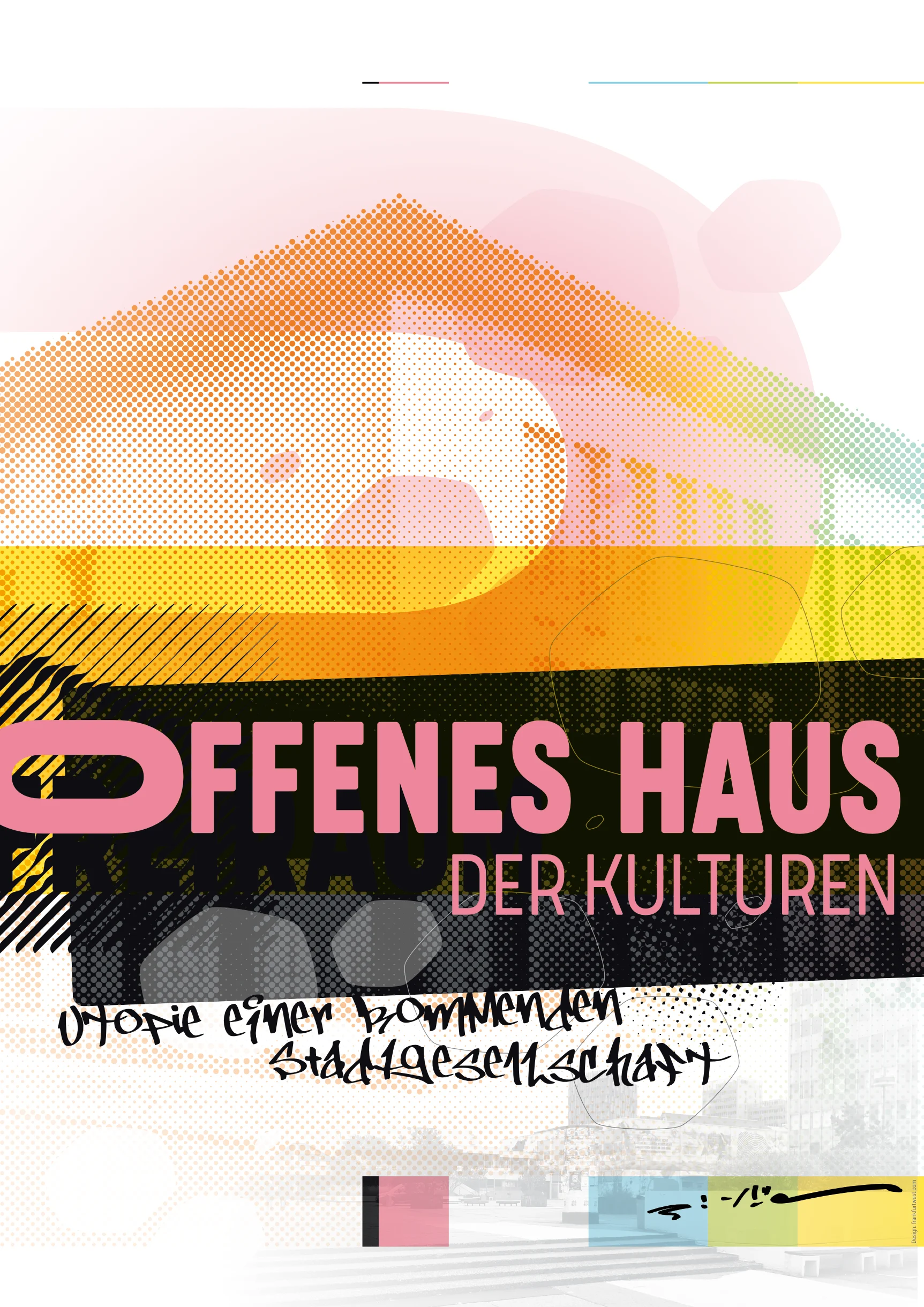 Offenes Haus: Imagebroschüre Poster
